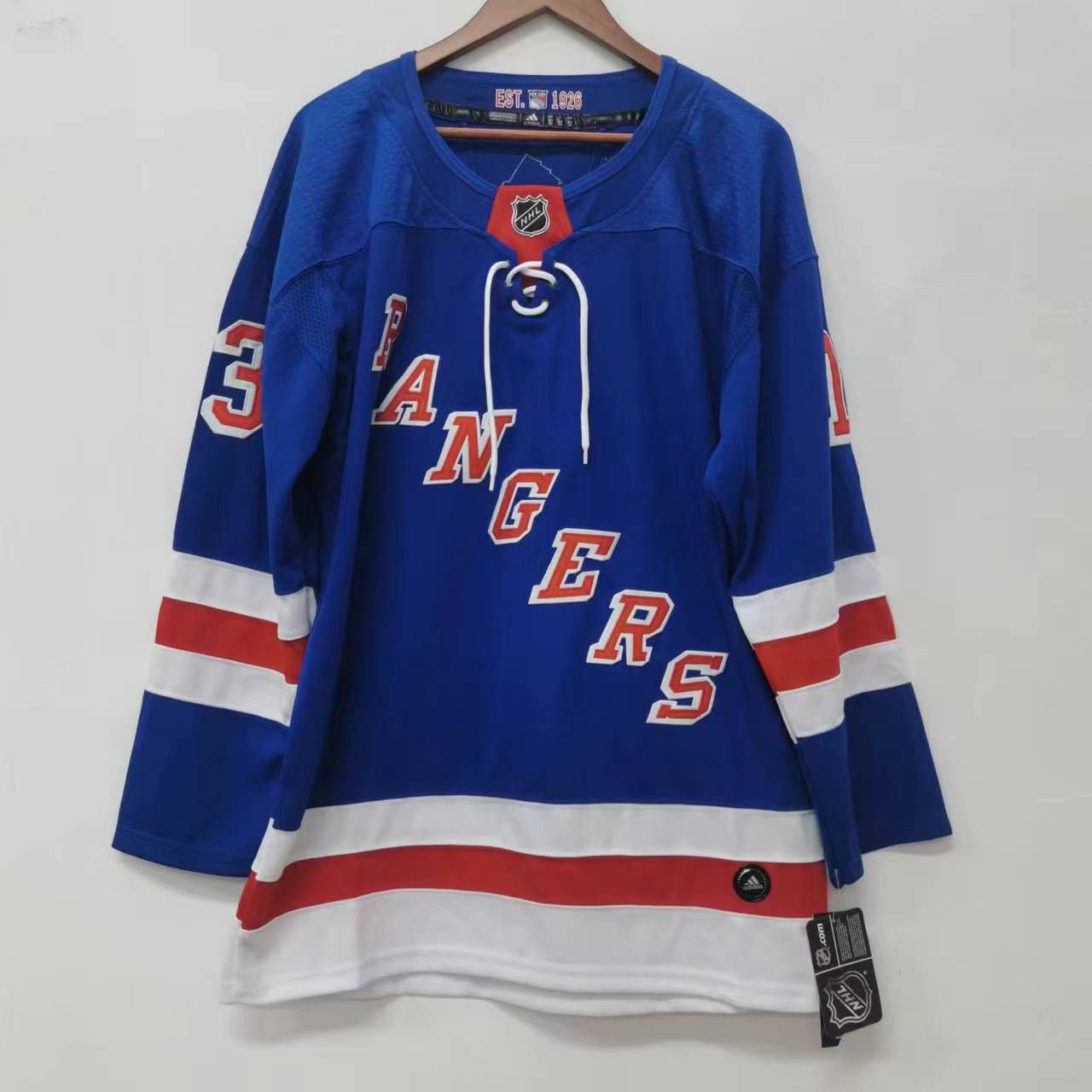 Alexis Lafreniere New York Rangers Official NHL Adidas  Jersey Blue