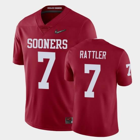 Spencer Rattler Oklahoma Sooners Jersey white
