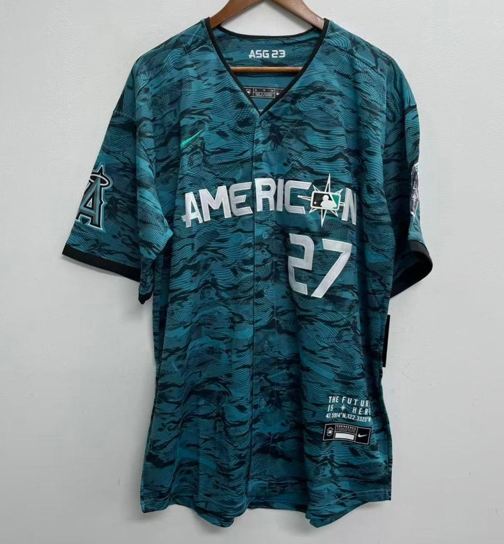 Mike Trout Anaheim Angels All star game Jersey