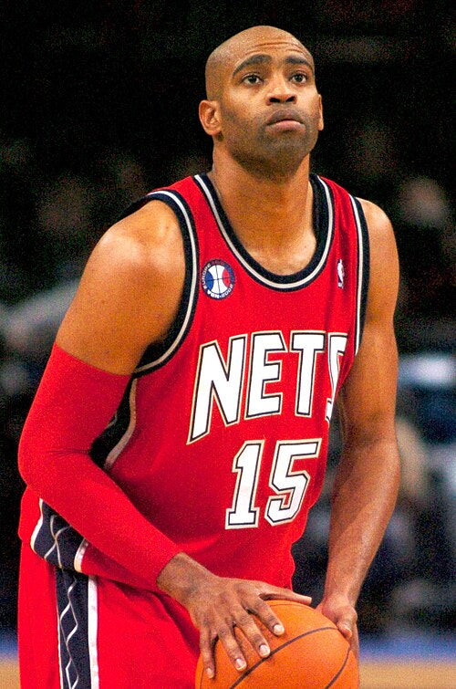 Vince Carter 2006 - 2006 New Jersey Nets Official NBA Mitchell & Ness Jersey