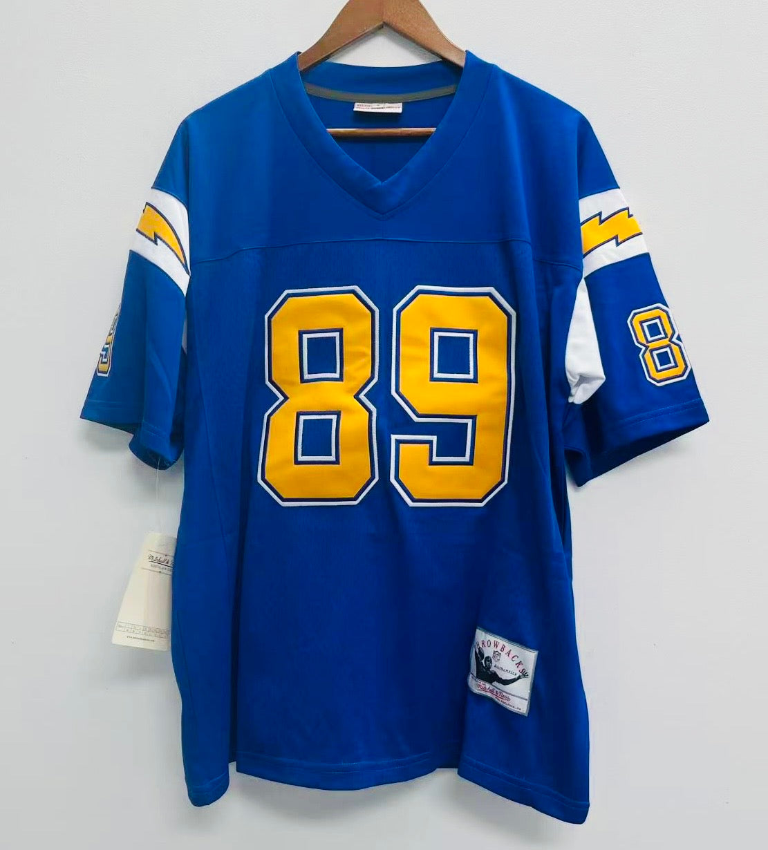 Any name & Number San Diego Chargers NFL Mitchell & Ness Jersey