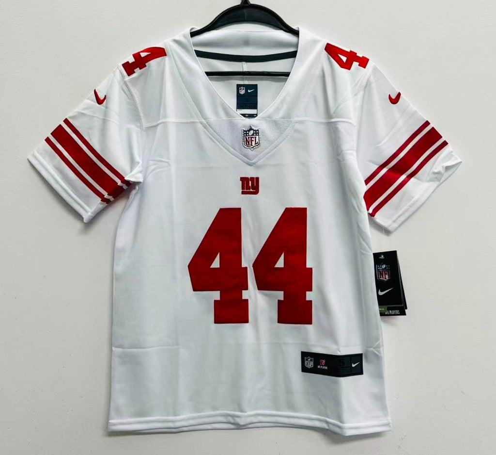Cam Skattebo New York Giants YOUTH KIDS Official NFL Jersey NIKE white