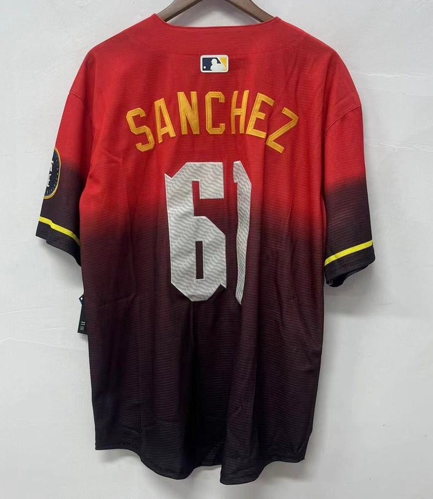Christopher Sanchez Philadelphia Phillies Red City Connect MLB Limited Jersey