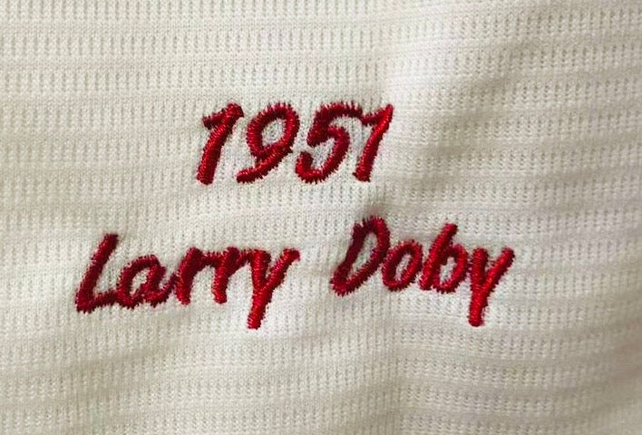 Larry Doby Cleveland Indians Jersey Mitchell & Ness