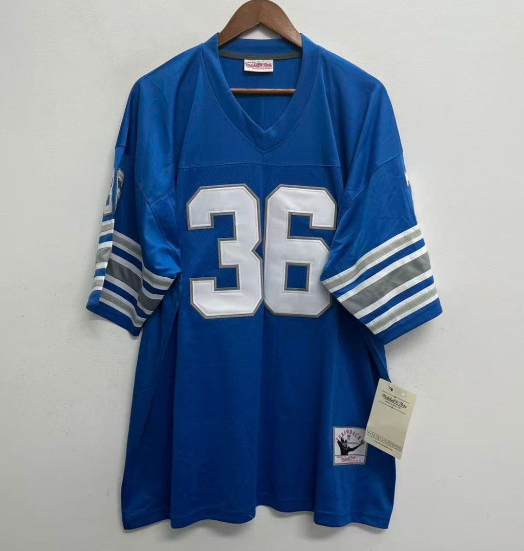 Any name & Number Detroit Lions NFL Mitchell & Ness Jersey