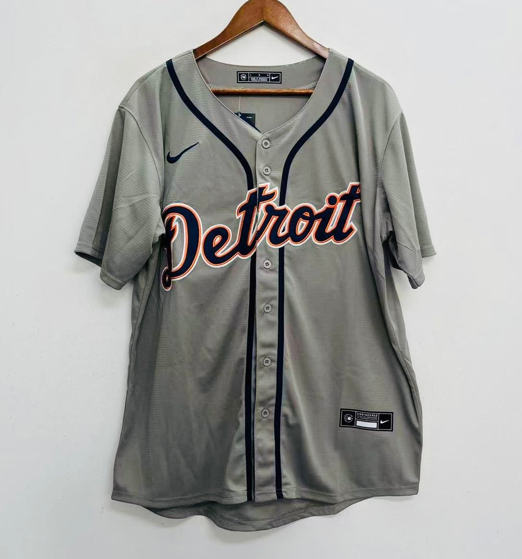 Spencer Torkelson Detroit Tigers Official MLB Nike Jersey Gray