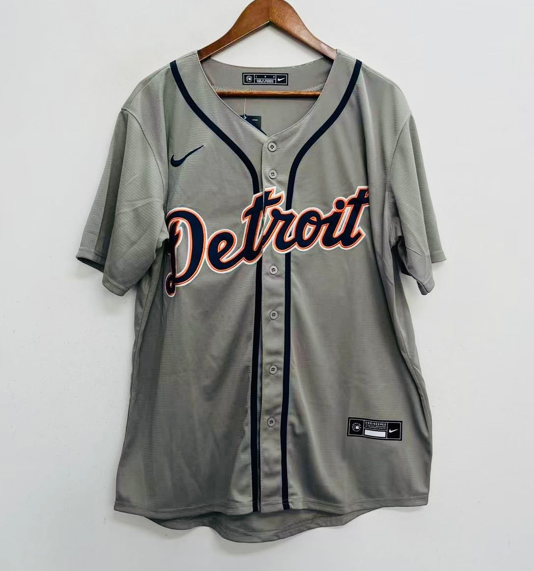 Spencer Torkelson Detroit Tigers Official MLB Nike Jersey Gray