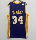 Shaquille O’Neal Los Angeles Lakers Official l NBA Mitchell & Ness Jersey purple