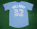Roy Halladay YOUTH KIDS Toronto Blue Jays Official MLB  Jersey Majestic blue