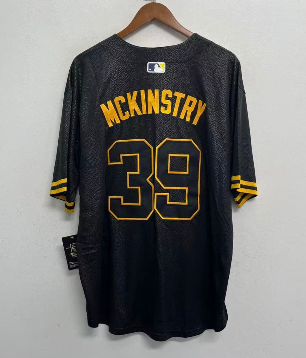 Zach McKinstry Detroit Tigers Official MLB Nike Jersey black