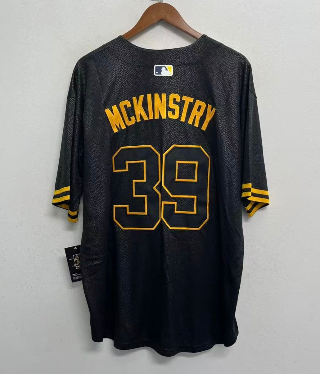 Zach McKinstry Detroit Tigers Official MLB Nike Jersey black