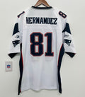 Aaron Hernandez New England Patriots Jersey white