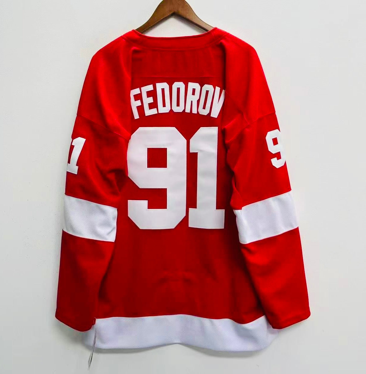 Sergei Fedorov Detroit Red Wings Official NHL CCM Jersey