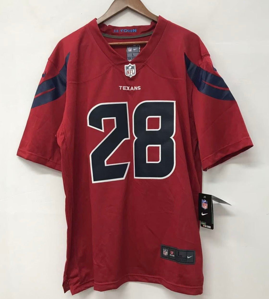 Joe Mixon Houston Texans official NFL Nike Jersey red
