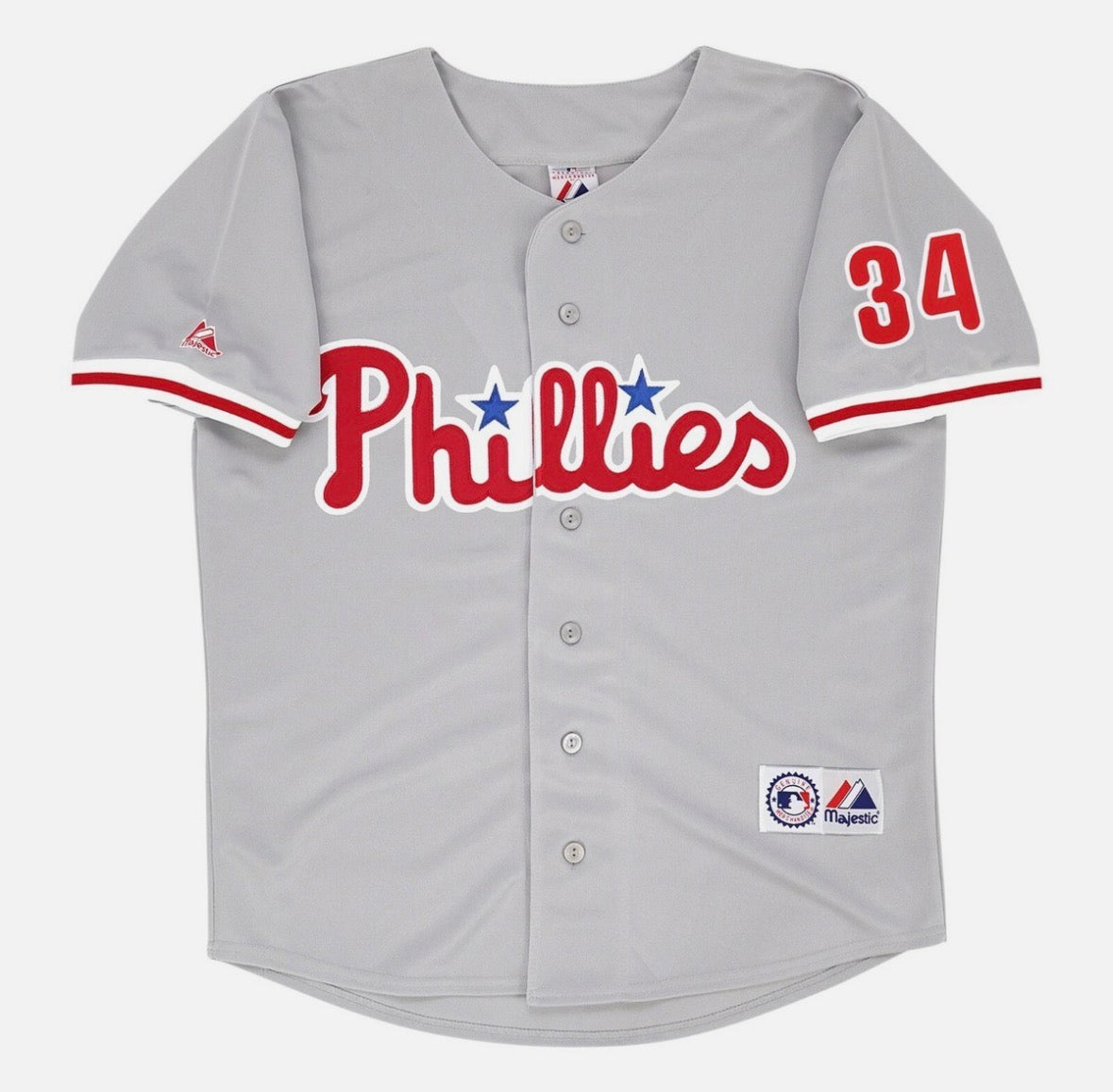 Roy Halladay YOUTH KIDS Philadelphia Phillies Official MLB Majestic Jersey