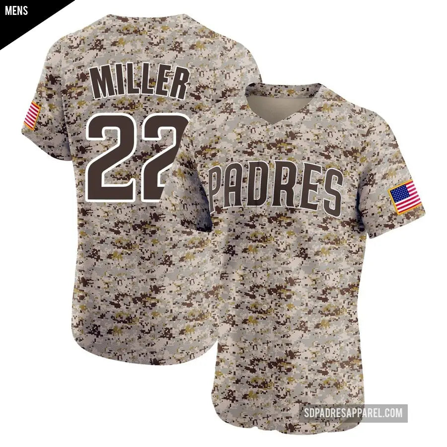 Mason Miller YOUTH KIDS San Diego Padres military Jersey