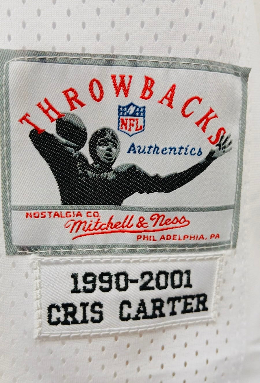 Cris Carter Minnesota Vikings Official NFL Mitchell & Ness Jersey