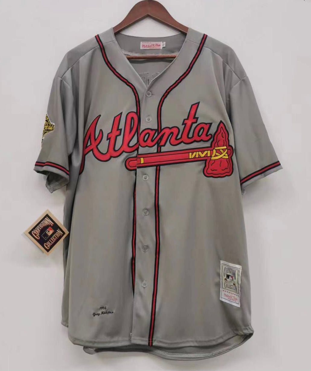 Greg Maddux Atlanta Braves 1995 Mitchell & Ness official MLB Jersey