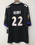 Derrick Henry Baltimore Ravens Official NFL Jersey Nike black