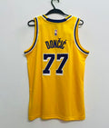 Luca Doncic Los Angeles Lakers Official NBA Nike Jersey yellow