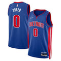 Jalen Duren Detroit Pistons Official NBA Nike Jersey blue