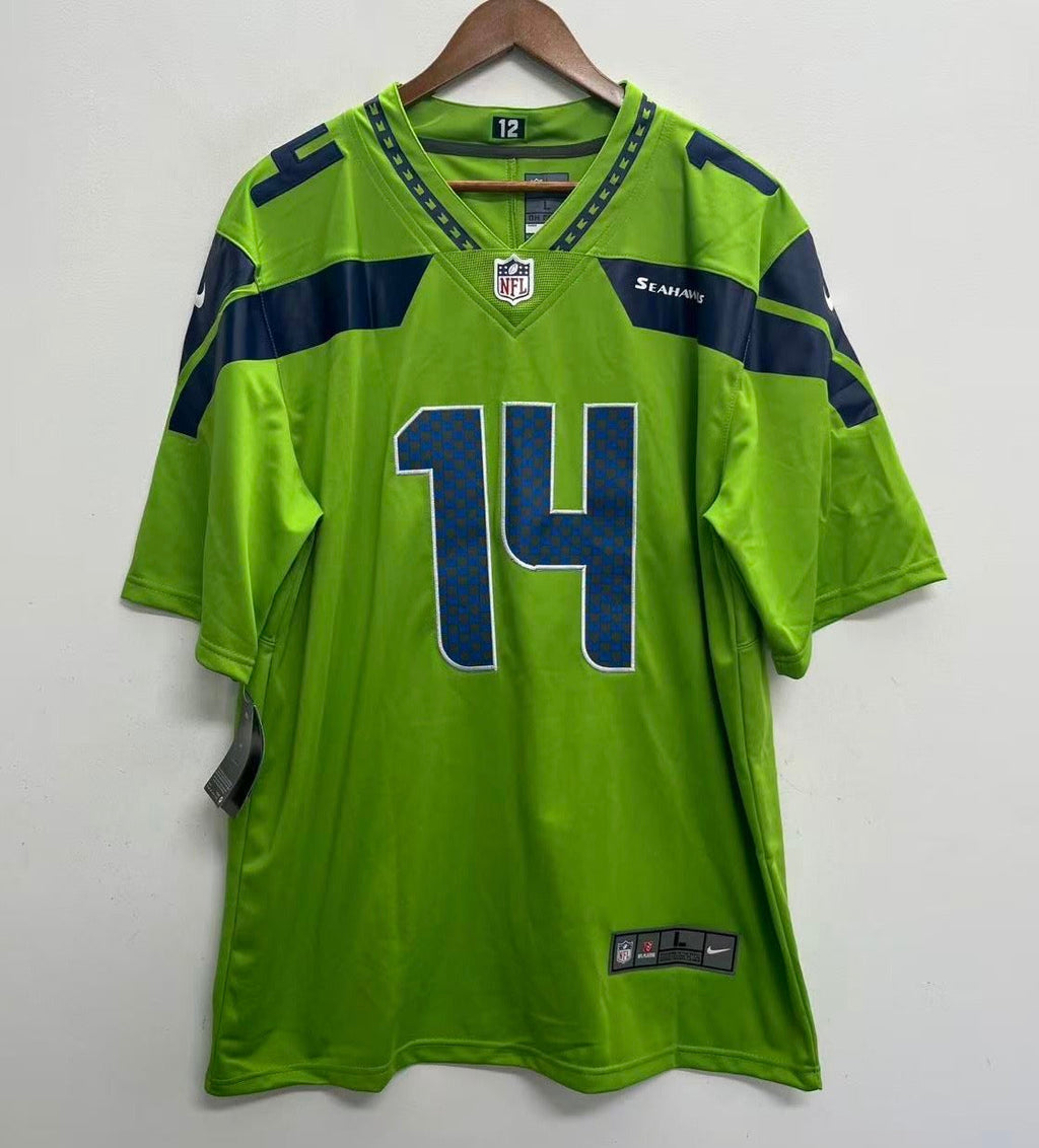 Sam Darnold Seattle Seahawks Official NFL Nike Jersey neon green