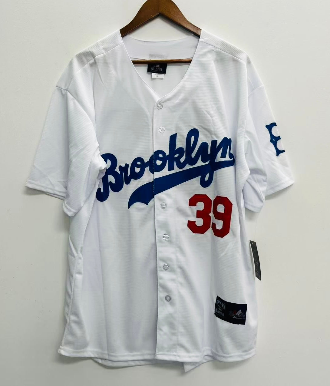 Roy Campanella Brooklyn Dodgers Official MLB Majestic Jersey
