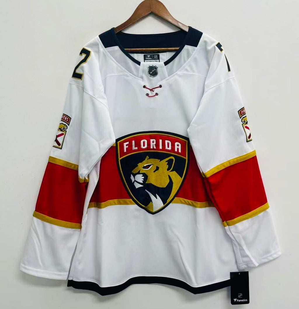 Sergei Bobrovsky Florida Panthers Official NHL Adidas Jersey White