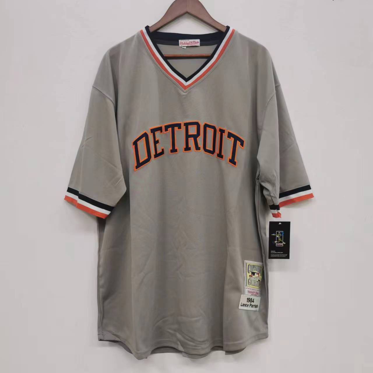 Lance Parrish Detroit Tigers Official MLB Majestic Jersey