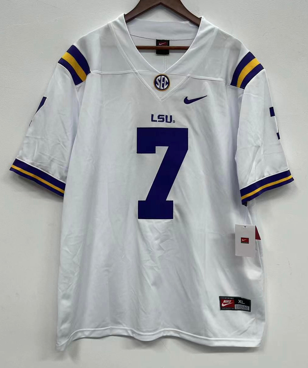 Patrick Peterson  LSU Tigers Jersey white