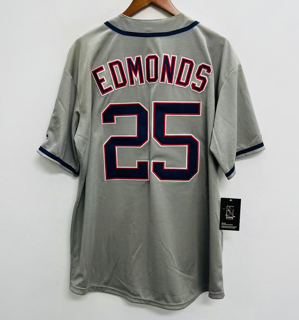 Jim Edmonds Anaheim California Angels Official MLB Majestic Jersey