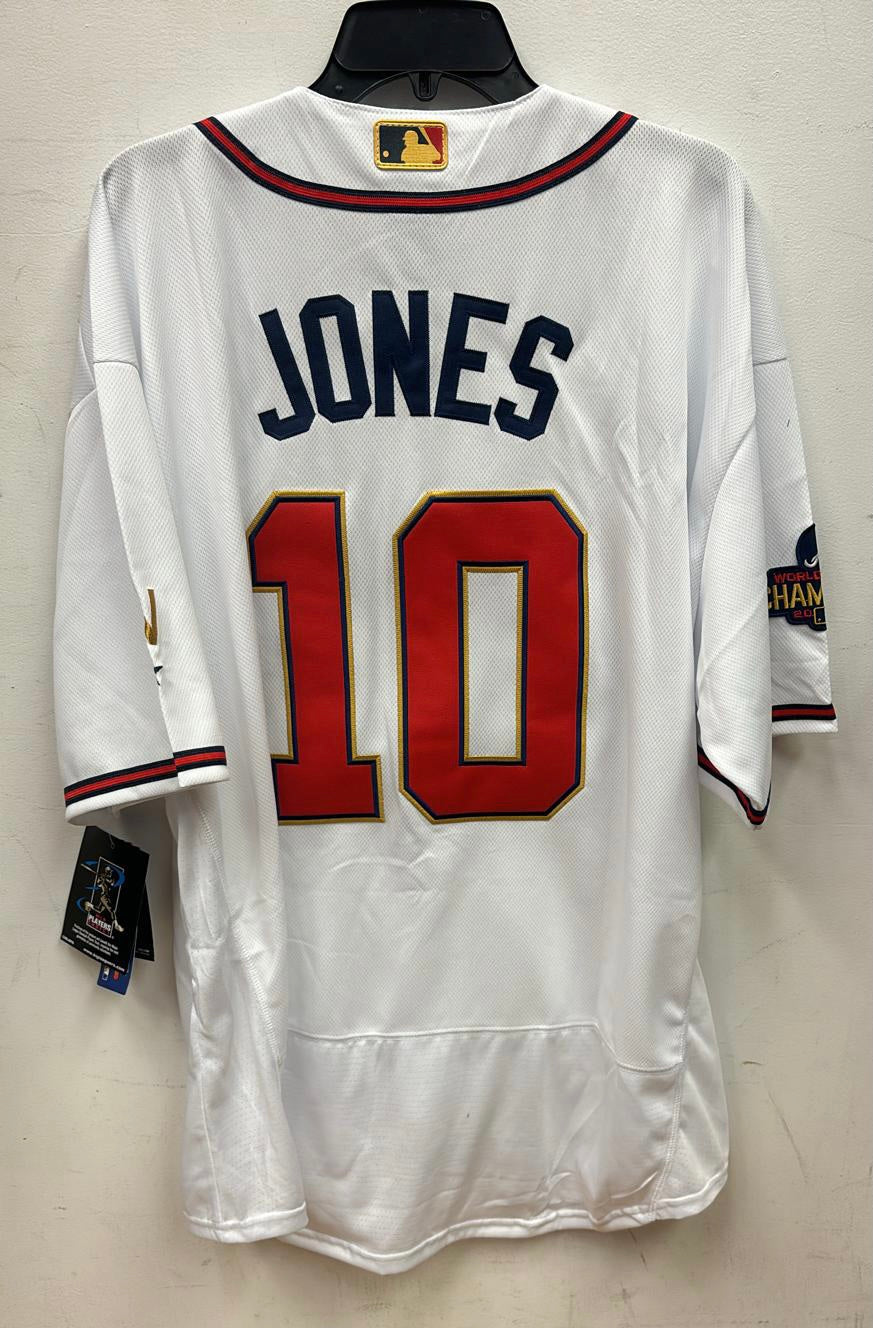 Chipper Jones Atlanta Braves Official MLB Jersey Nike