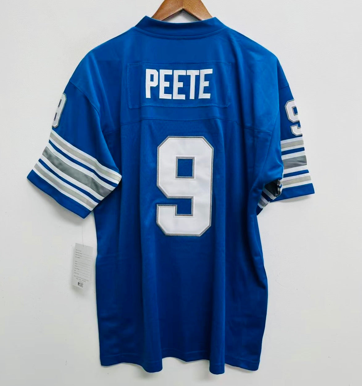 Rodney Peete Detroit Lions Official NFL Mitchell & Ness Jersey