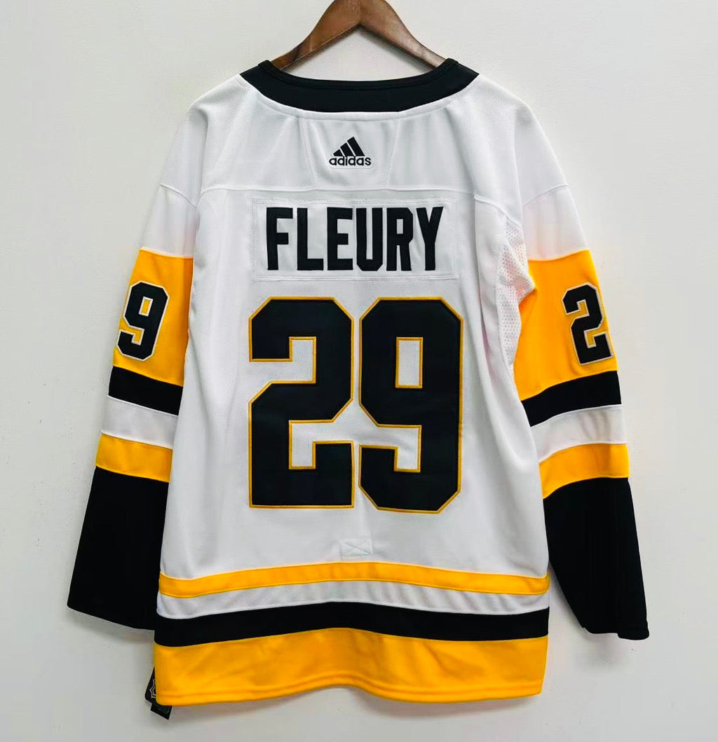 Marc-Andre Fleury YOUTH KIDS Pittsburgh Penguins Official NHL Jersey White