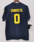 Mike Sainristil Michigan Wolverines Official NCAA Jersey Blue