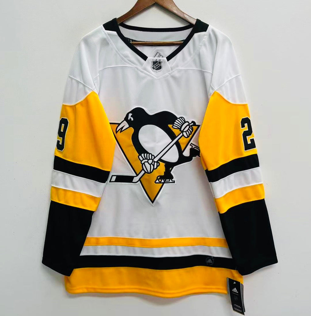 Marc-Andre Fleury Pittsburgh Penguins Official NHL Jersey white