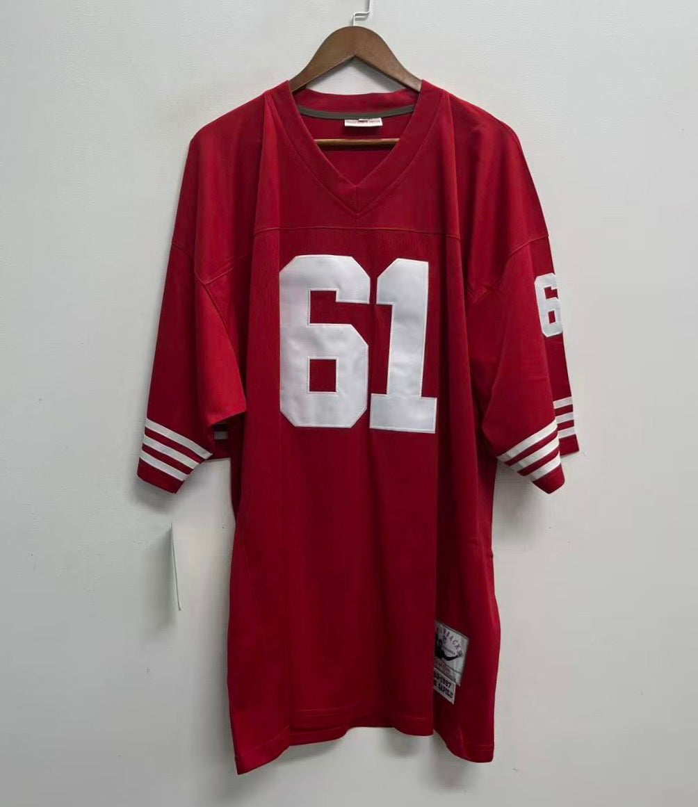Jesse Sapolu San Francisco 49ers Official NFL Mitchell & Ness Jersey