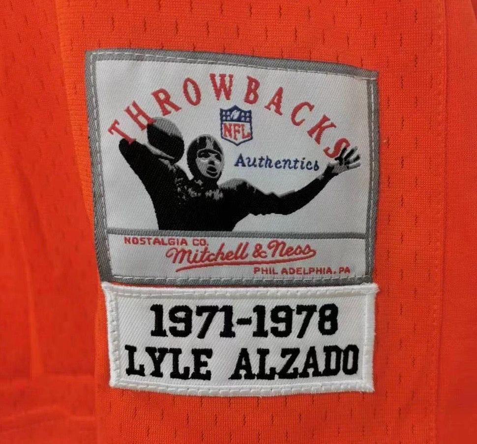 Lyle Alzado Denver Broncos  Official NFL Mitchell & Ness Jersey