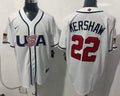 Clayton Kershaw USA baseball YOUTH KIDS Official Nike Jersey