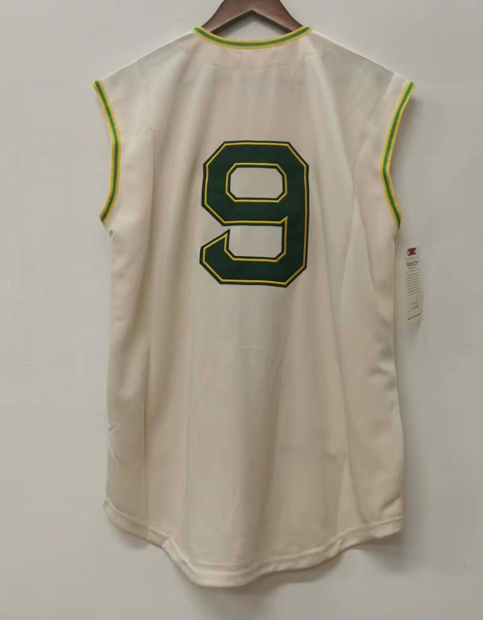 Reggie Jackson 1968 Oakland A’s Athletics Sleeveless Jersey Mitchell & Ness
