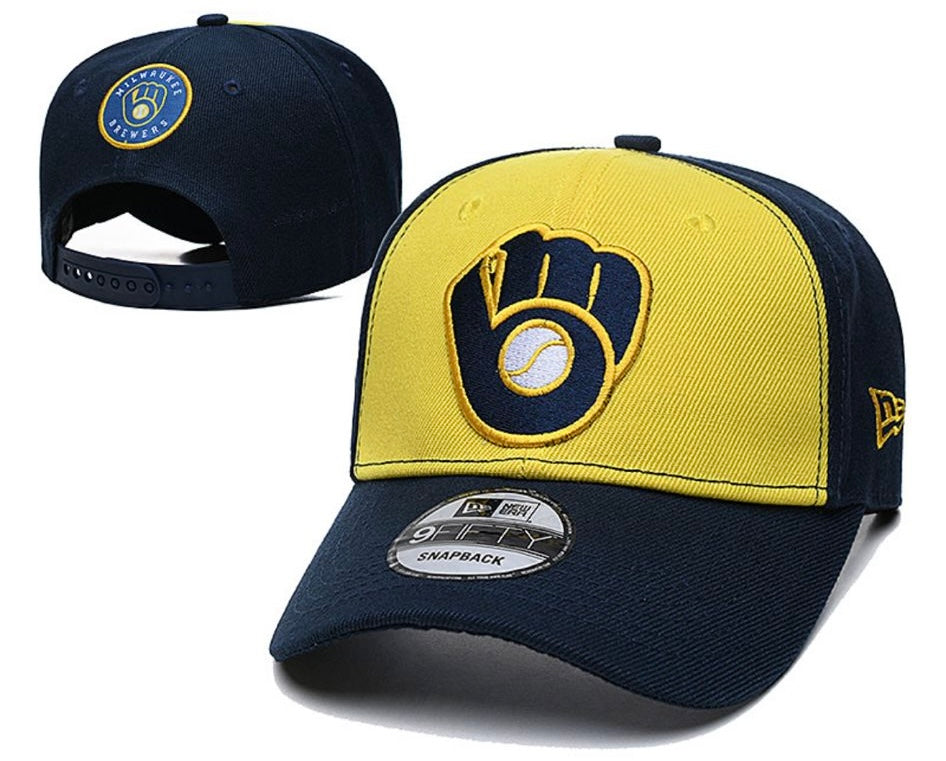 Milwaukee Brewers Official MLB New Era adjustable Hat