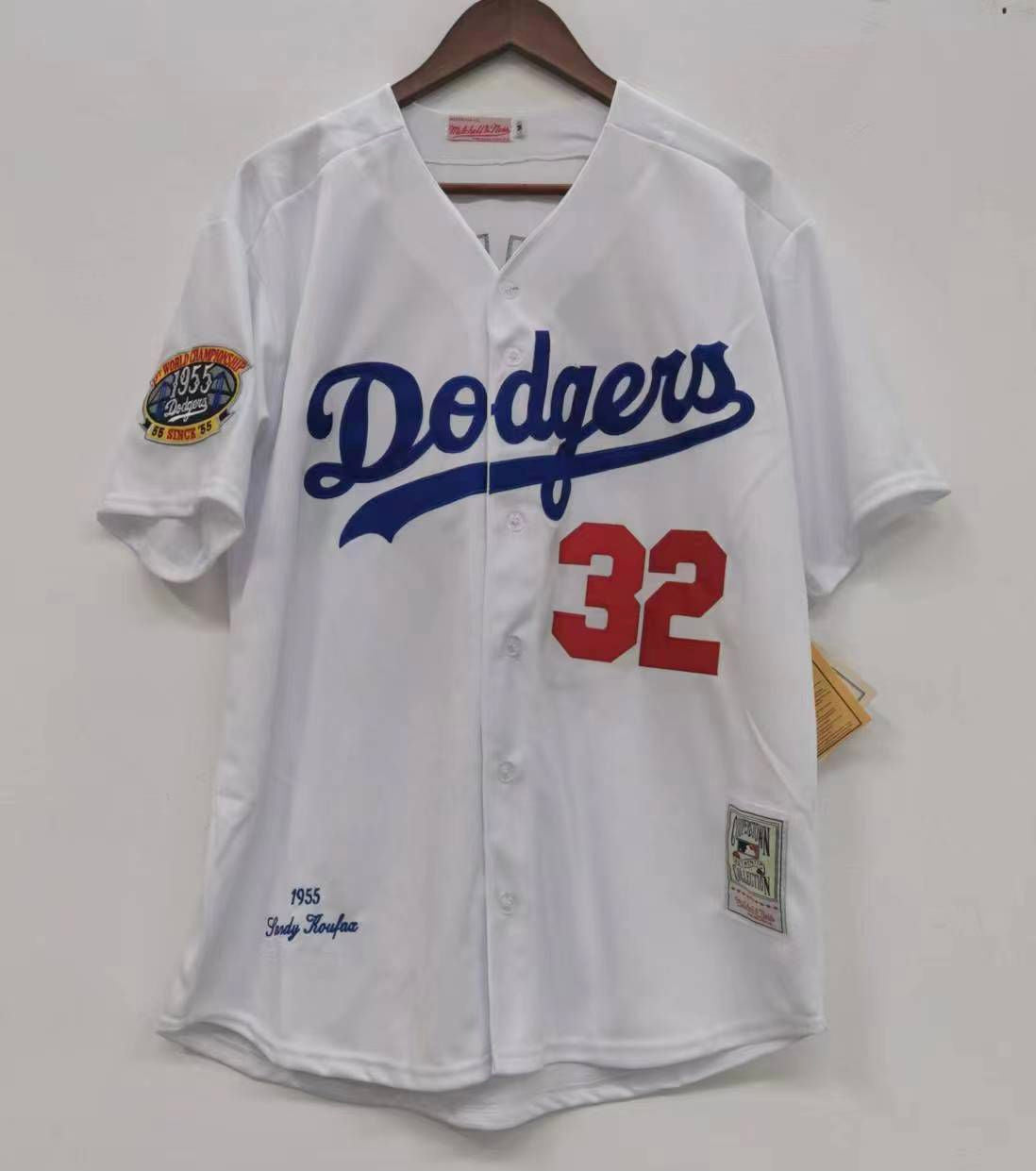 Sandy Koufax Brooklyn Los Angeles Dodgers Jersey Mitchell & Ness