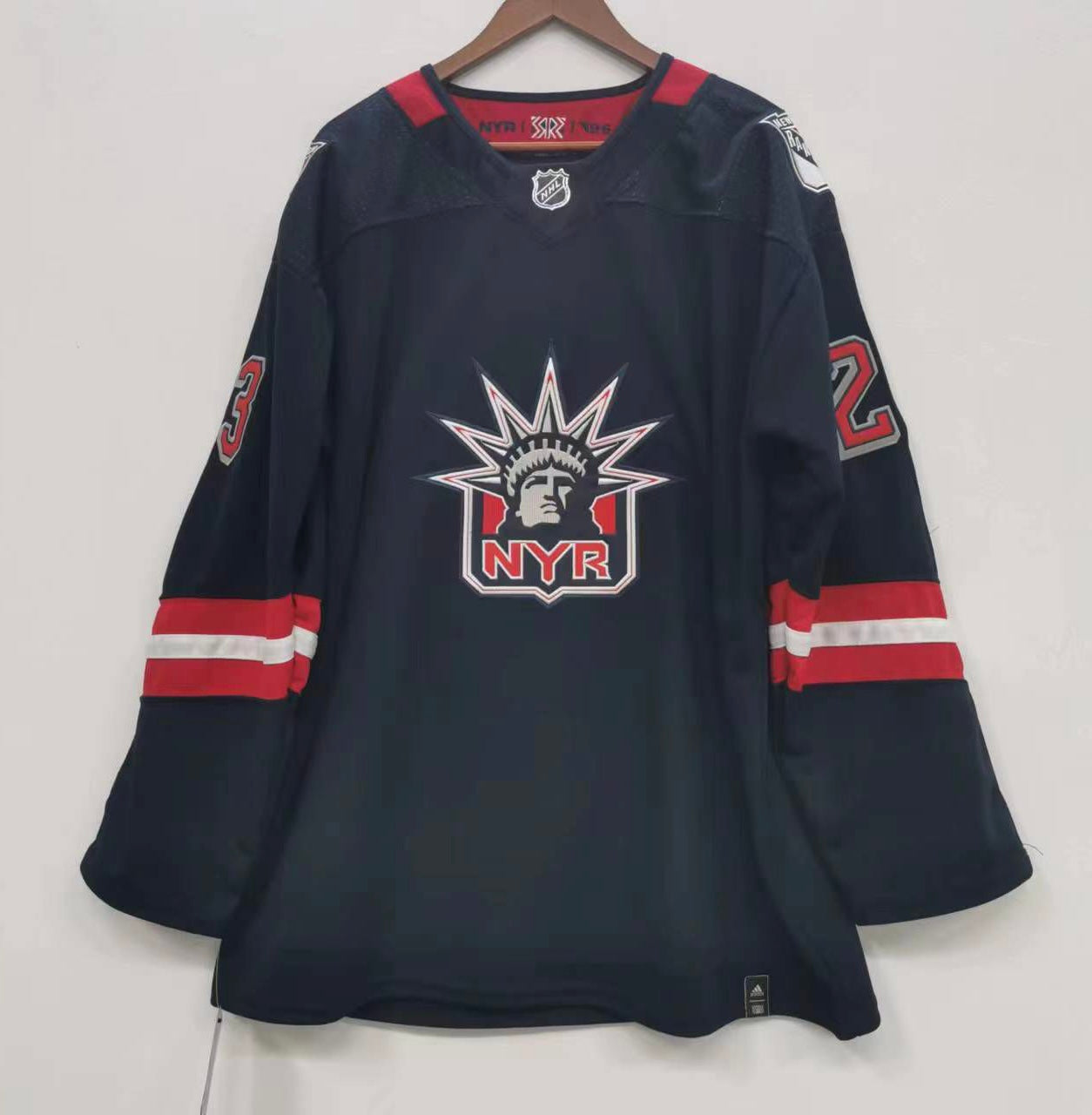 Adam Fox New York Rangers Official NHL Adidas Jersey