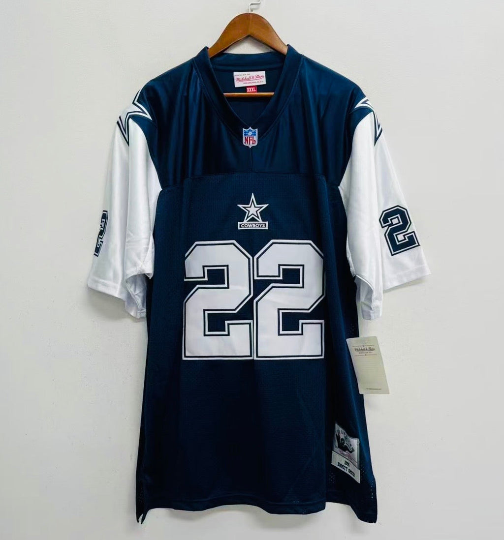 Emmitt Smith 1995 Dallas Cowboys Official NFL Mitchell & Ness Jersey