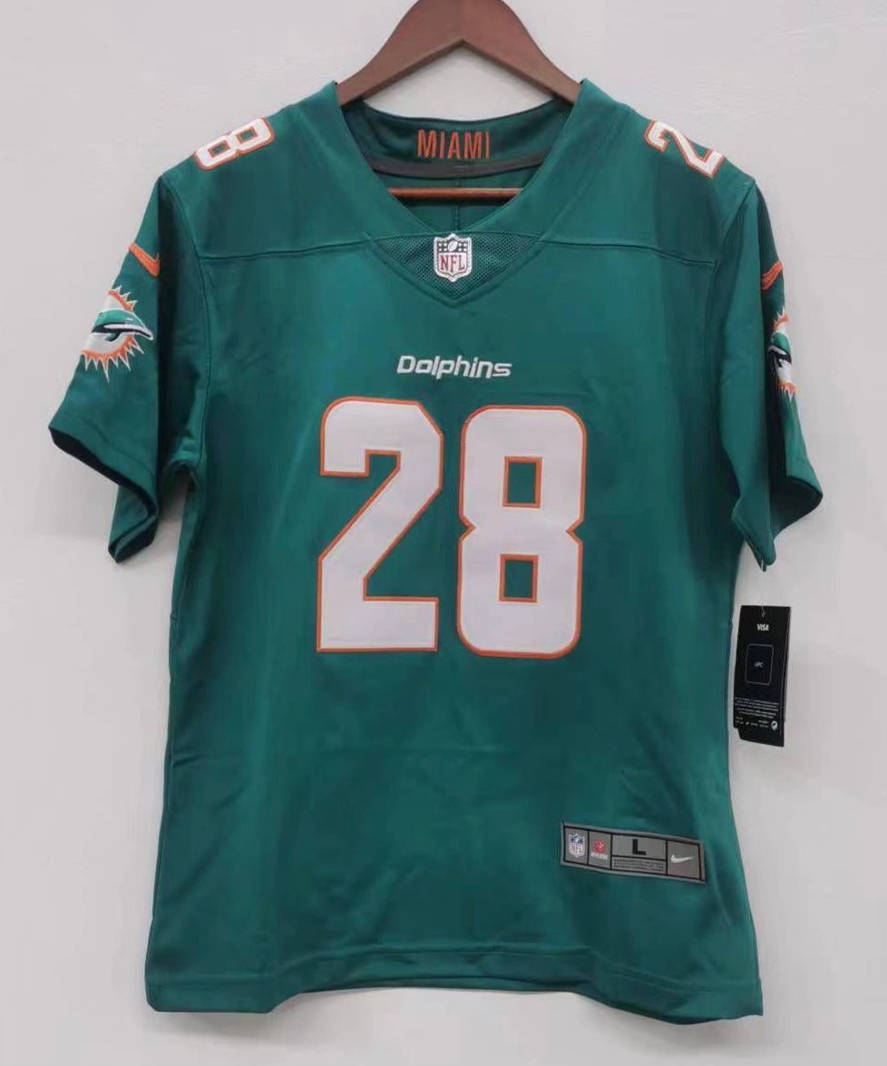 De’Von Achane Miami Dolphins YOUTH KIDS Official NFL Nike Jersey