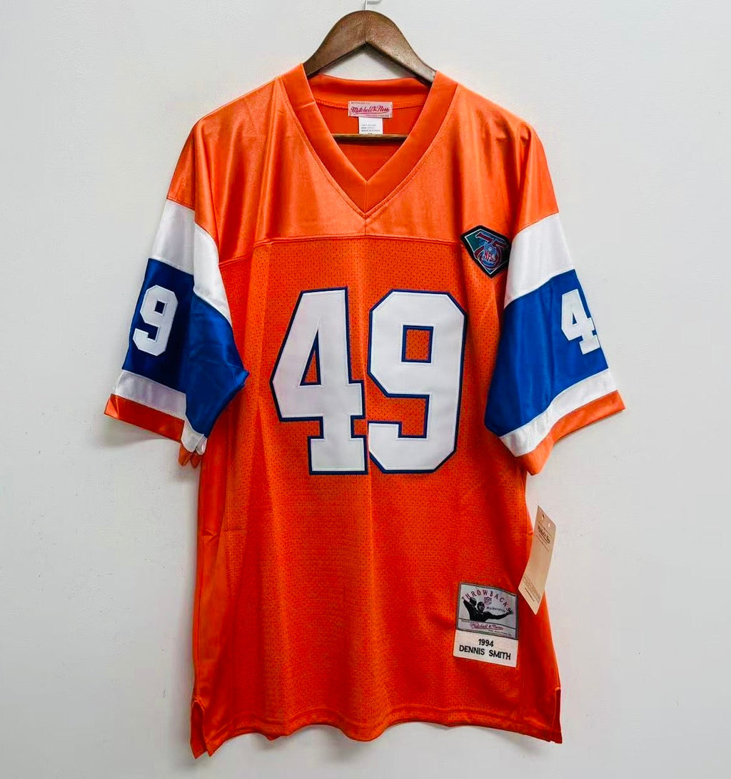 Dennis Smith 1994 Denver Broncos Mitchell & Ness Jersey