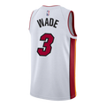 Dwyane Wade Miami Heat Official NBA Nike Jersey white