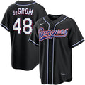 Jacob deGrom Texas Rangers official MLB Nike Jersey black