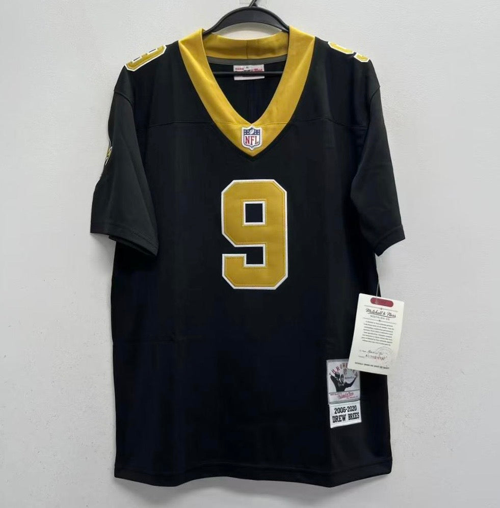 Drew Brees YOUTH KIDS New Orleans Saints Official NFL Mitchell & Ness Jersey