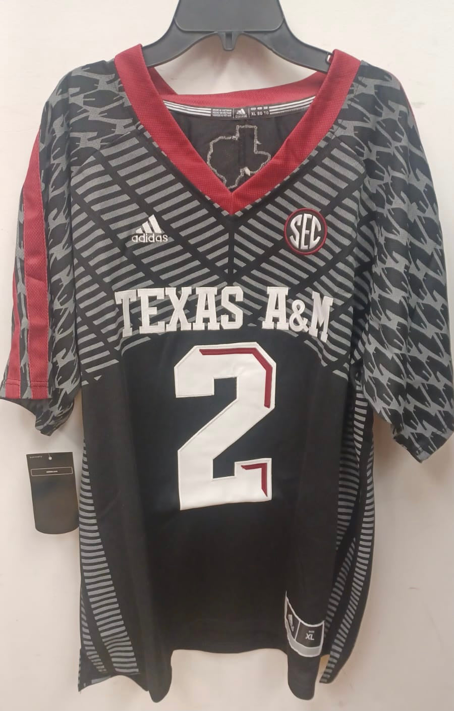 Johnny Manziel Texas A&M Official NCAA Adidas Jersey